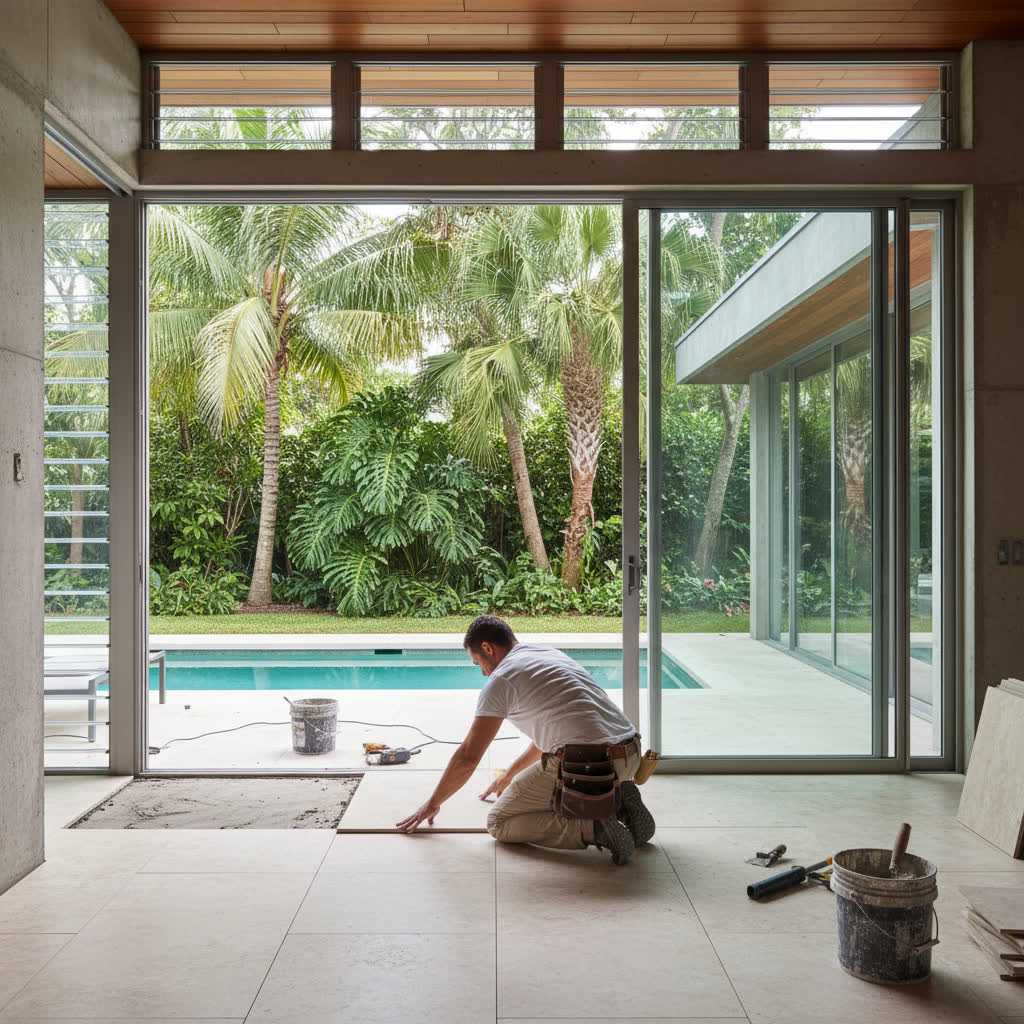 Instalación de Piedra Natural