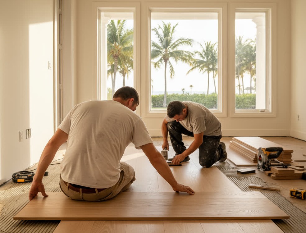 Forma Floors workshop